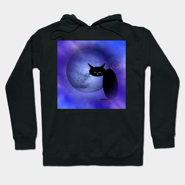 mooncat's mousemoon Hoodie by issabild